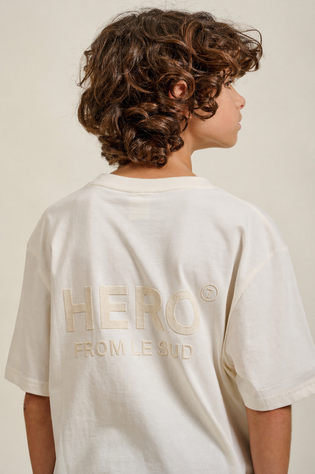 T-SHIRT BEST TEE KID - WHITE