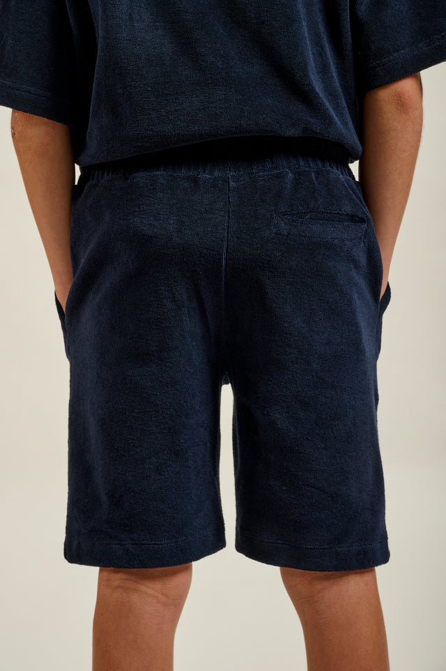 SHORT BOB KID - NAVY