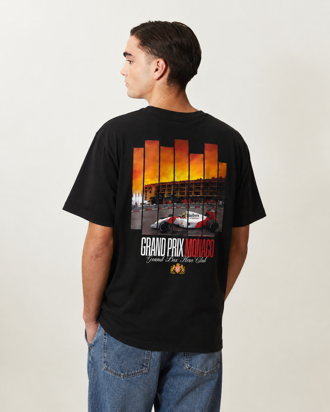 T-SHIRT SUNSET TEE - BLACK