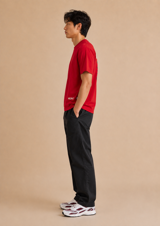 T-SHIRT CHECK BOARD - RED