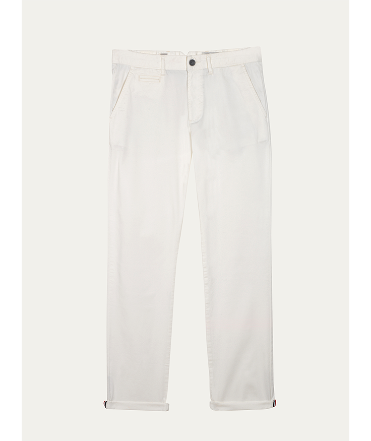 CHINO BASIC - WHITE - PANTS