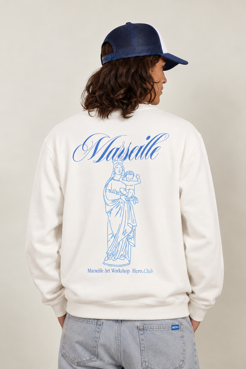 SWEAT DONA - OFF WHITE