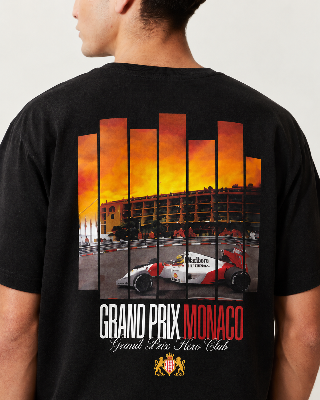 T-SHIRT SUNSET TEE - BLACK