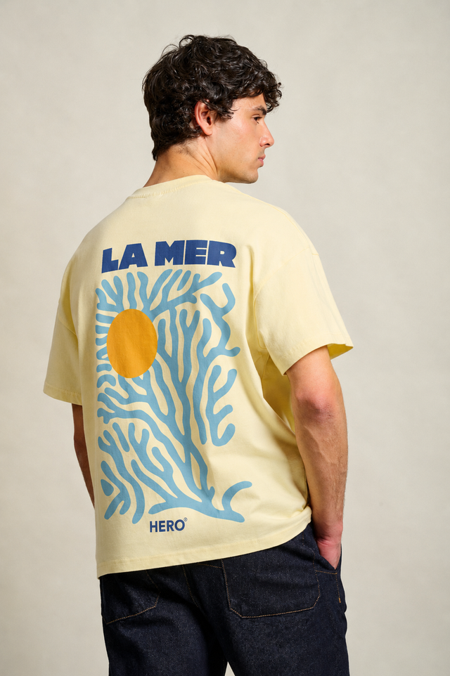 T-SHIRT ADAMER TEE - YELLOW