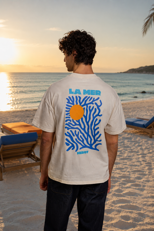 T-SHIRT LA MER - OFF WHITE