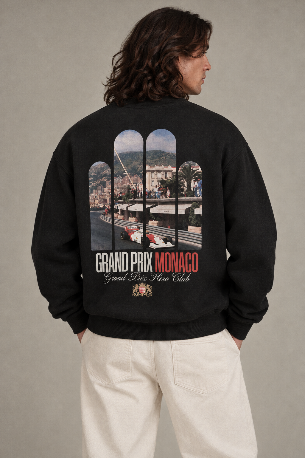 SWEAT HOTEL DE PARIS - BLACK