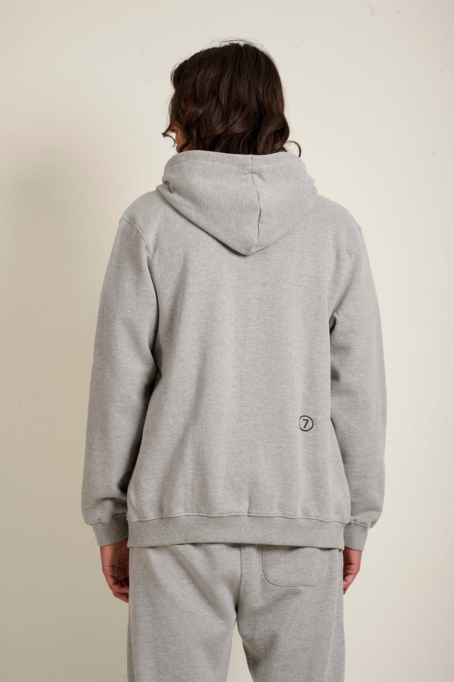 ADAM ZIP GREY MEL FLEE