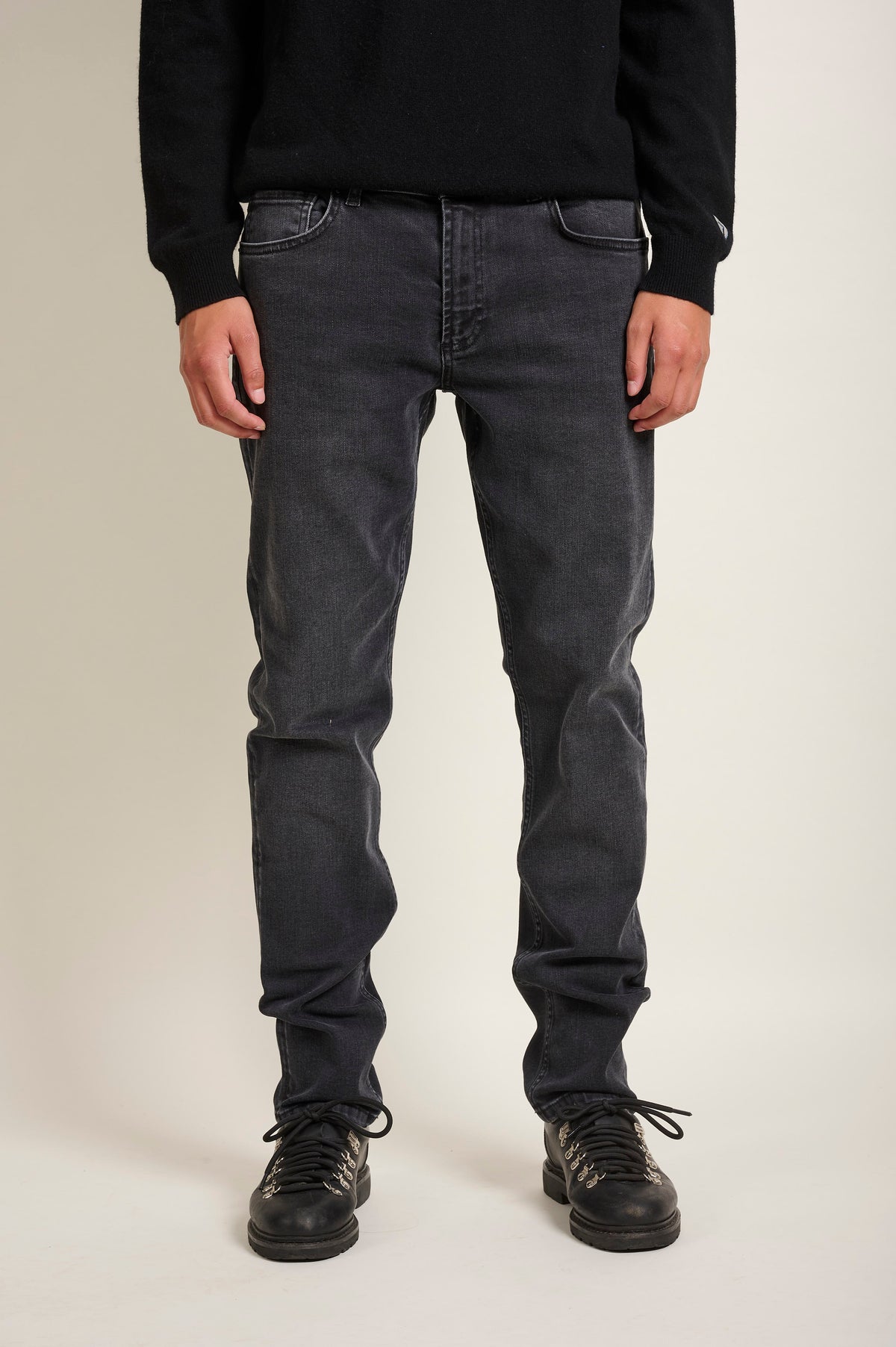 JEANS SLIM - CHARBON - PANTS