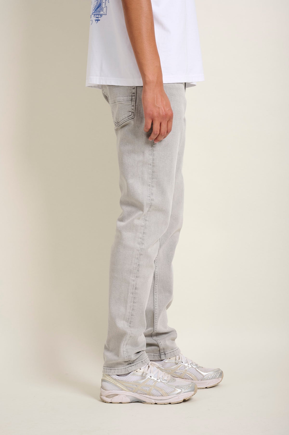 JEANS SLIM - GREY ZR - PANTS