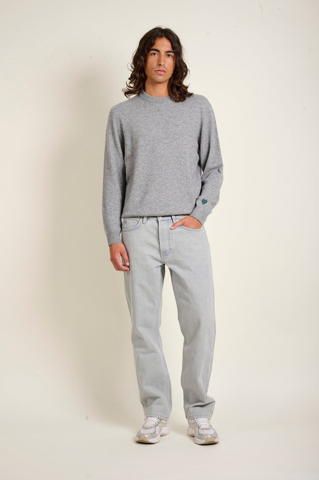 JEANS STRAIGHT - GREY ZR - PANTS