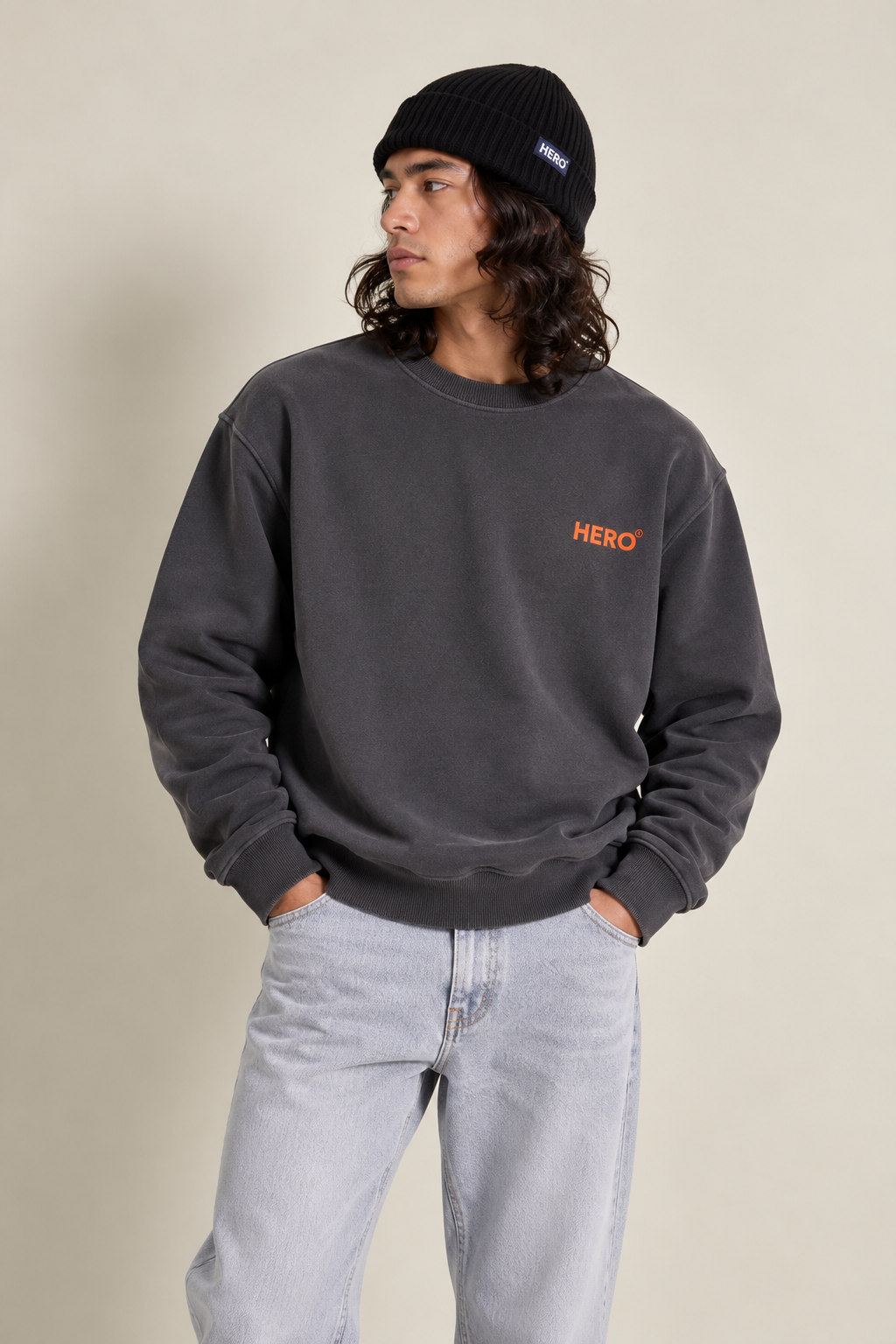 SWEAT MARSEILLE SW - ANTRACITE