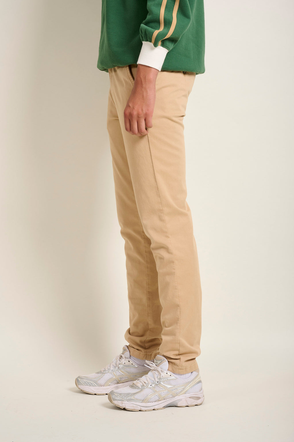 PANTALON BASIC CHINO - BEIGE - PANTS