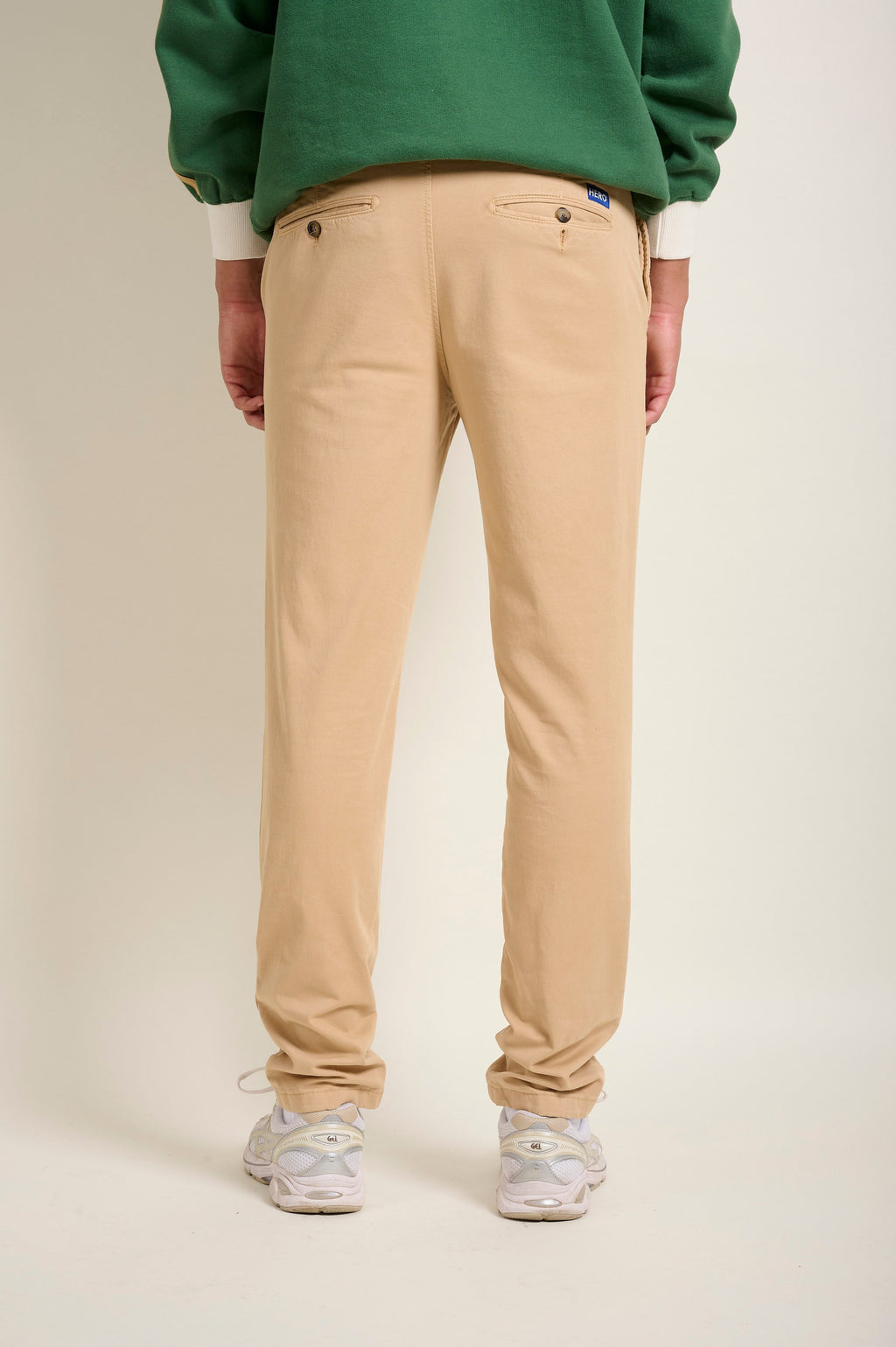 PANTALON BASIC CHINO - BEIGE - PANTS