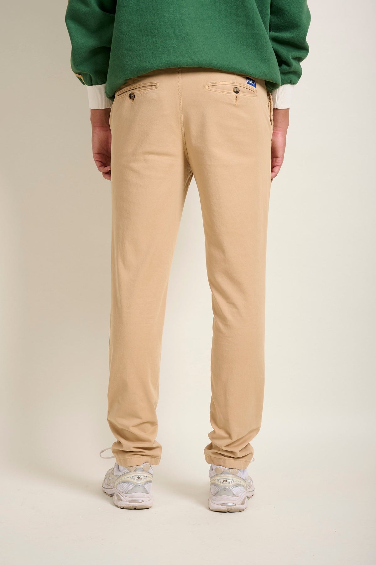 PANTALON BASIC CHINO - BEIGE - PANTS