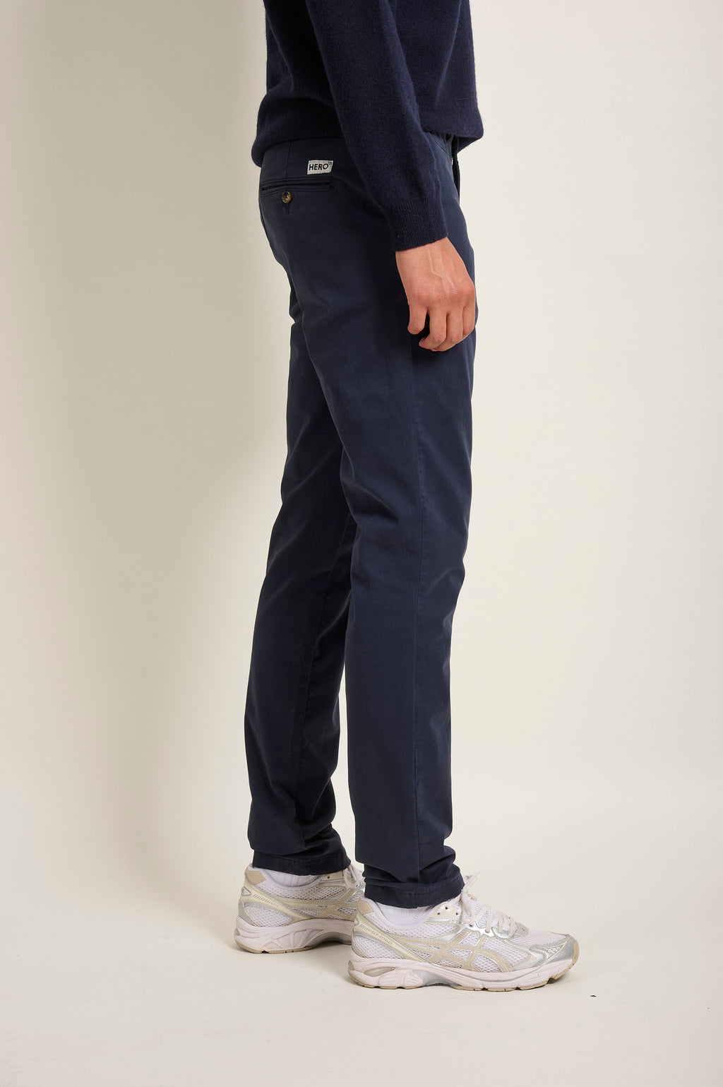PANTALON BASIC CHINO - DARK NAVY - PANTS
