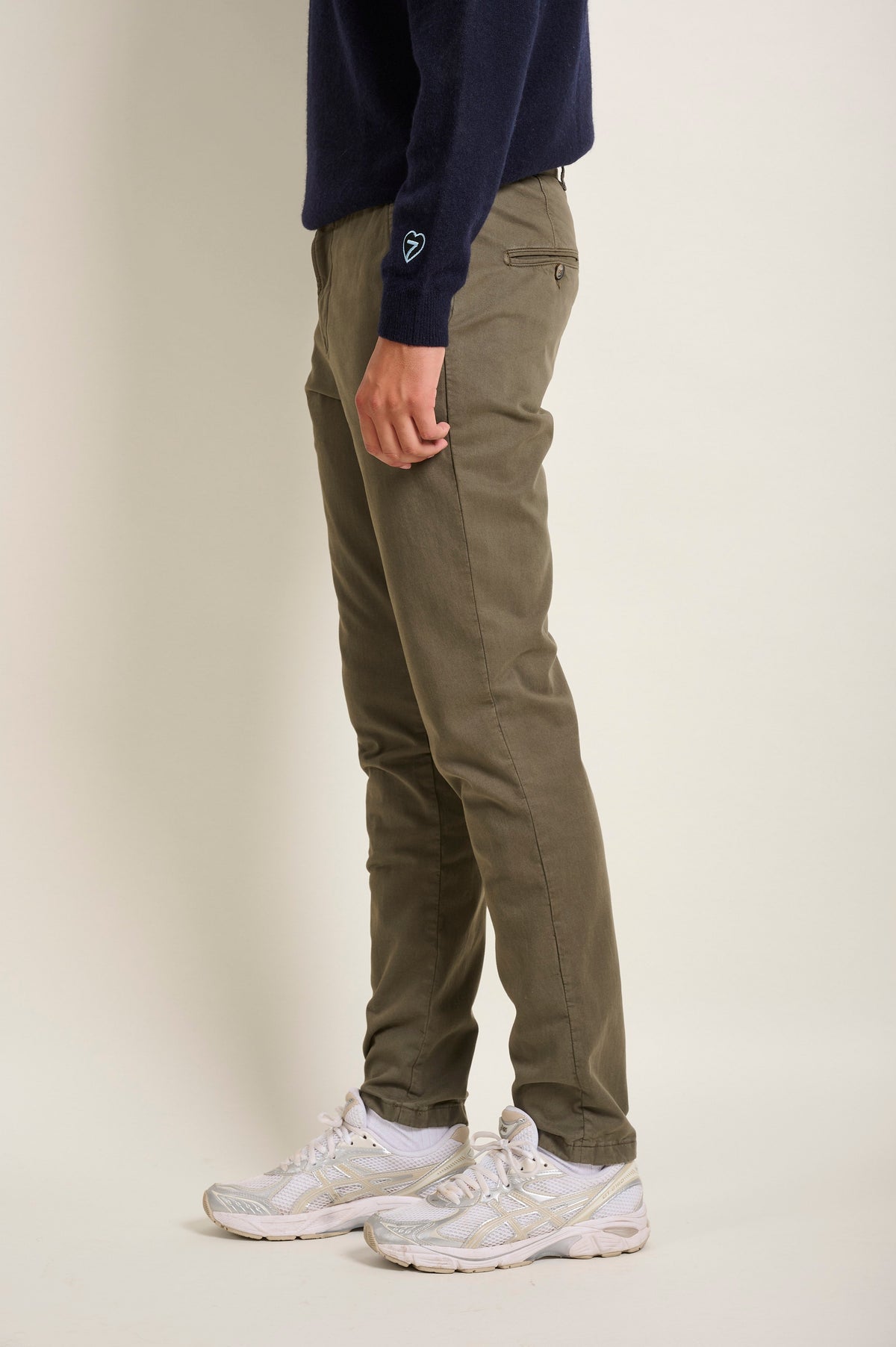 PANTALON BASIC CHINO - MILITARY - PANTS