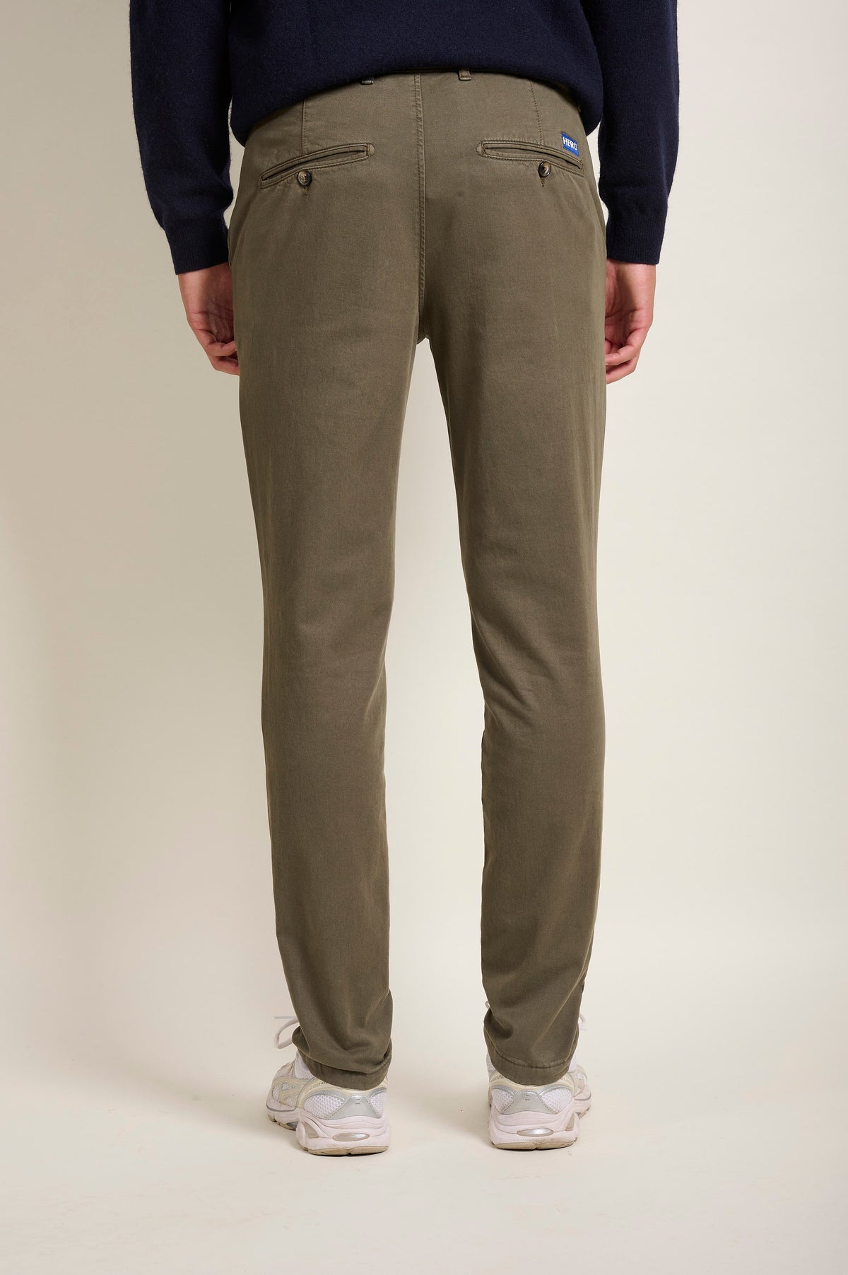 PANTALON BASIC CHINO - MILITARY - PANTS