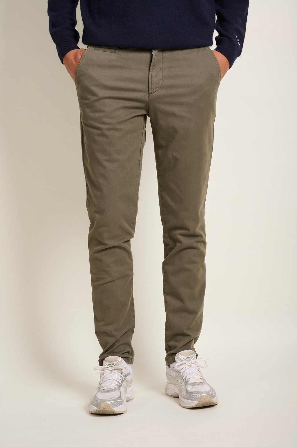 PANTALON BASIC CHINO - MILITARY - PANTS