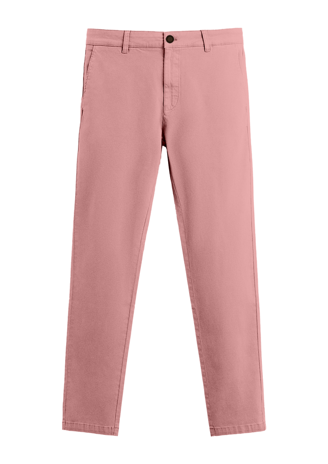 PANTALON CHINO BASIC - ROSE - PANTS