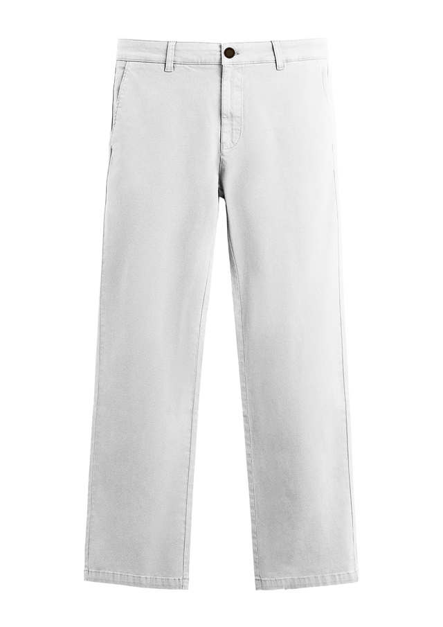 PANTALON CHINO REGULAR - OFF WHITE - PANTS