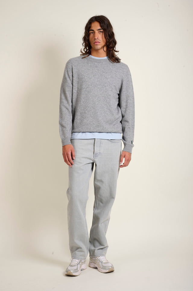 PULL ANDER OVER - GREY MELANGE - PUL