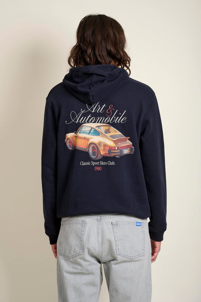 SWEAT À CAPUCHE ADEL - DARK NAVY - FLEE