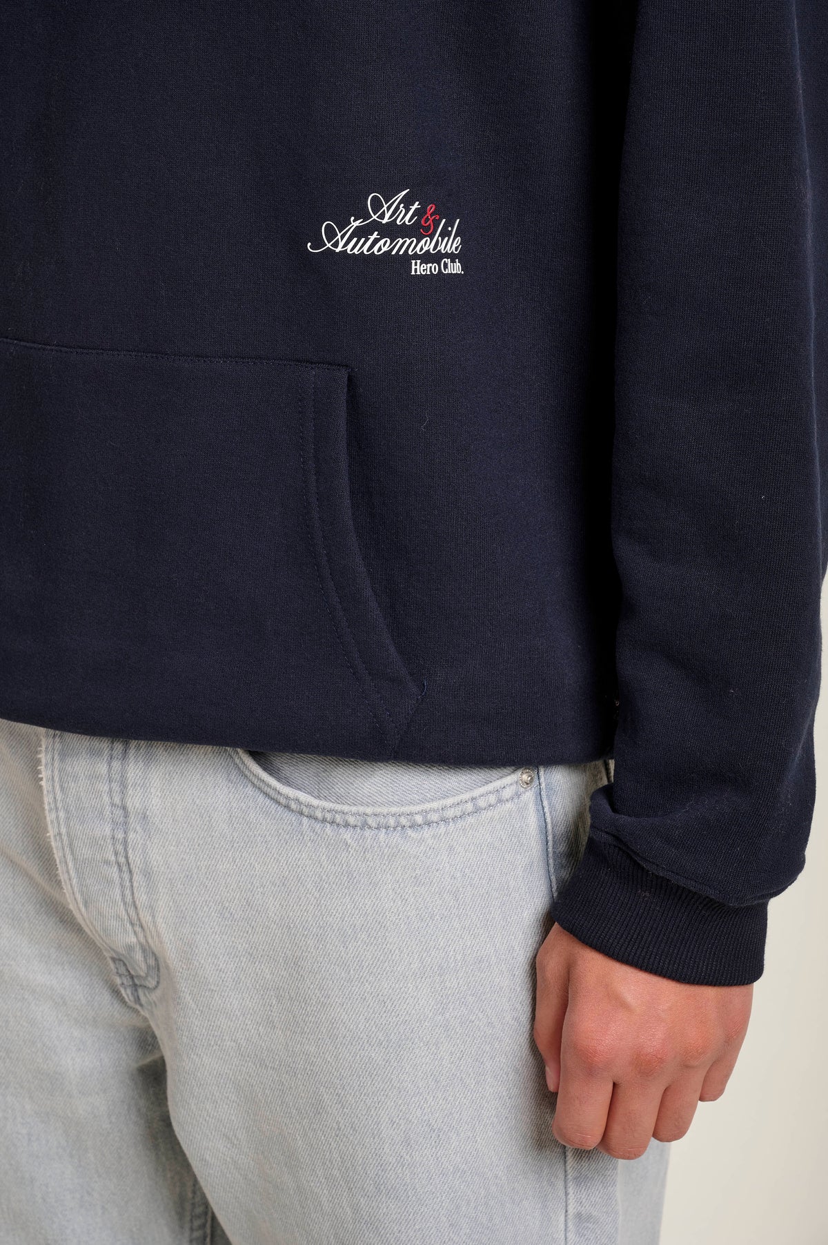 SWEAT À CAPUCHE ADEL - DARK NAVY - FLEE