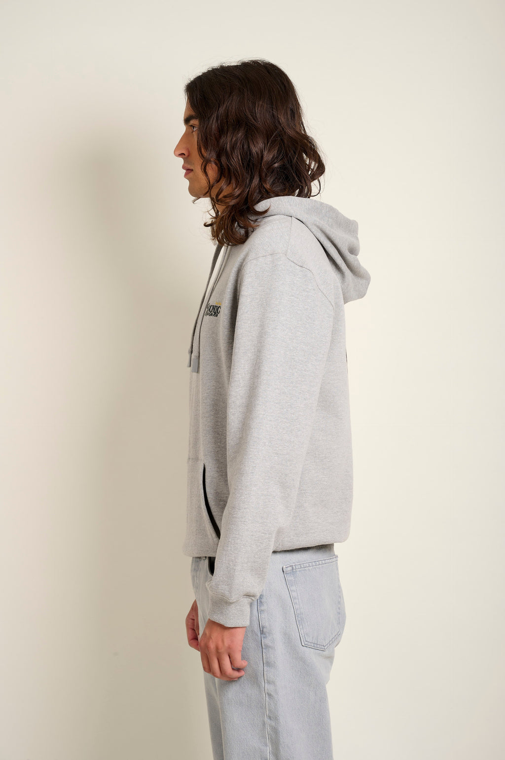 SWEAT ALENZO - GREY MELANGE - FLEE