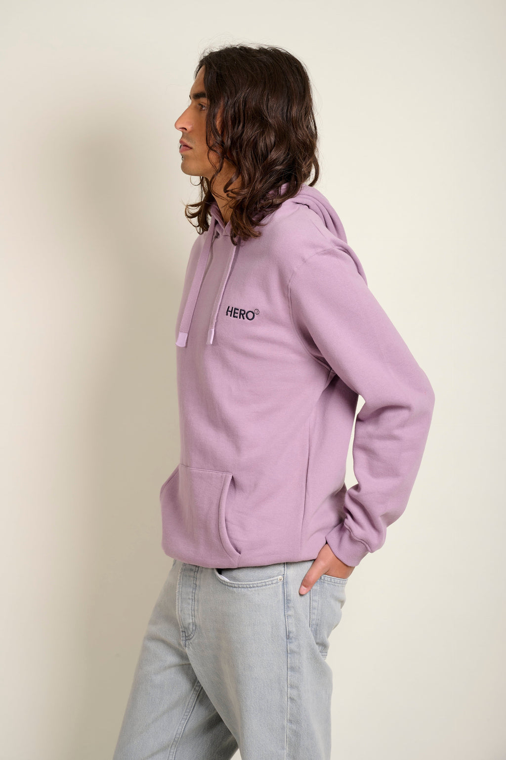 SWEAT ARSENE - MAUVE - FLEE
