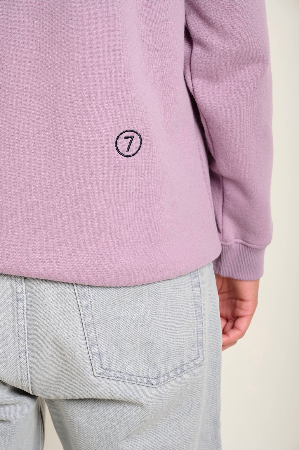 SWEAT ARSENE - MAUVE - FLEE
