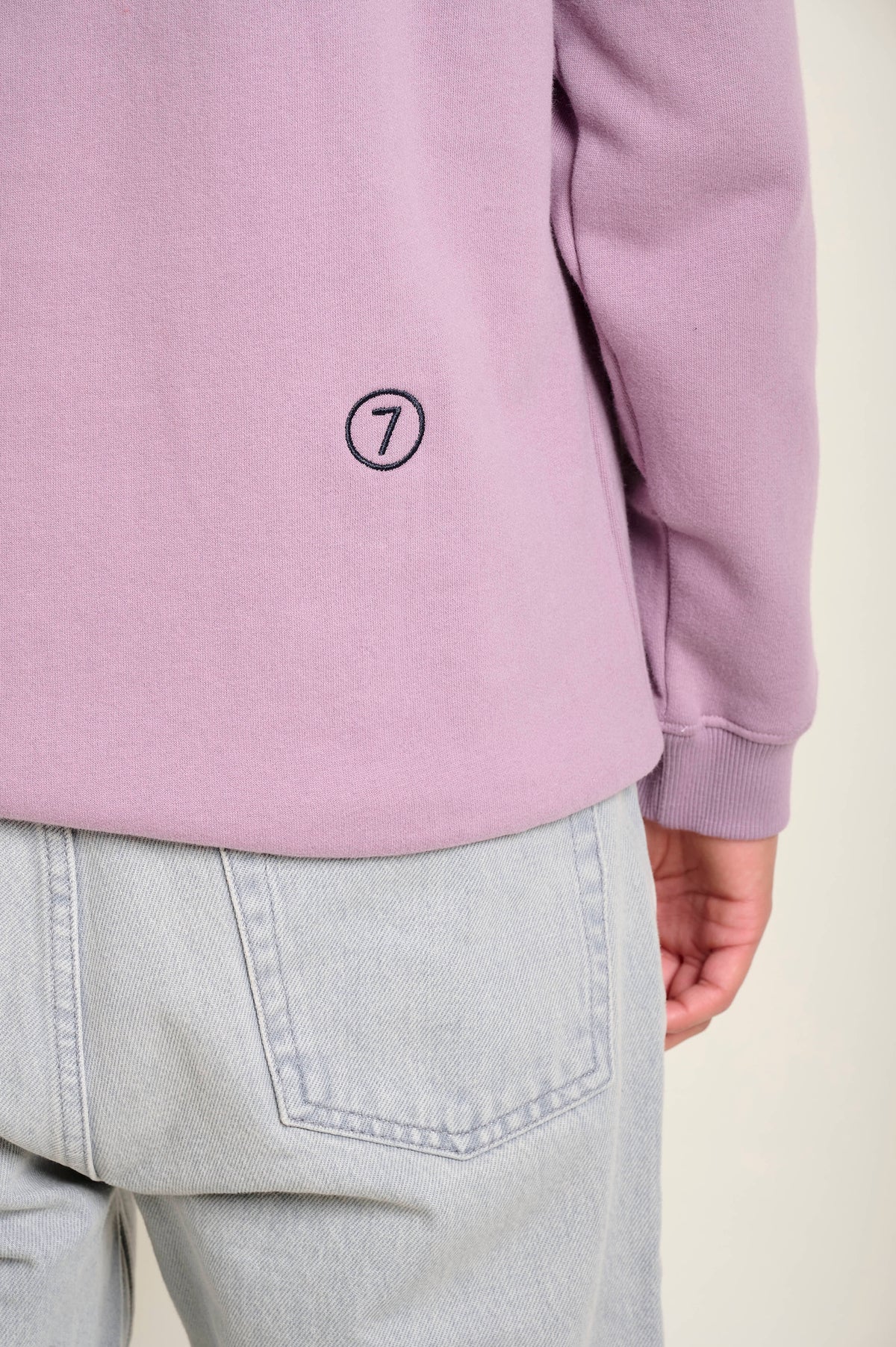 SWEAT ARSENE - MAUVE - FLEE