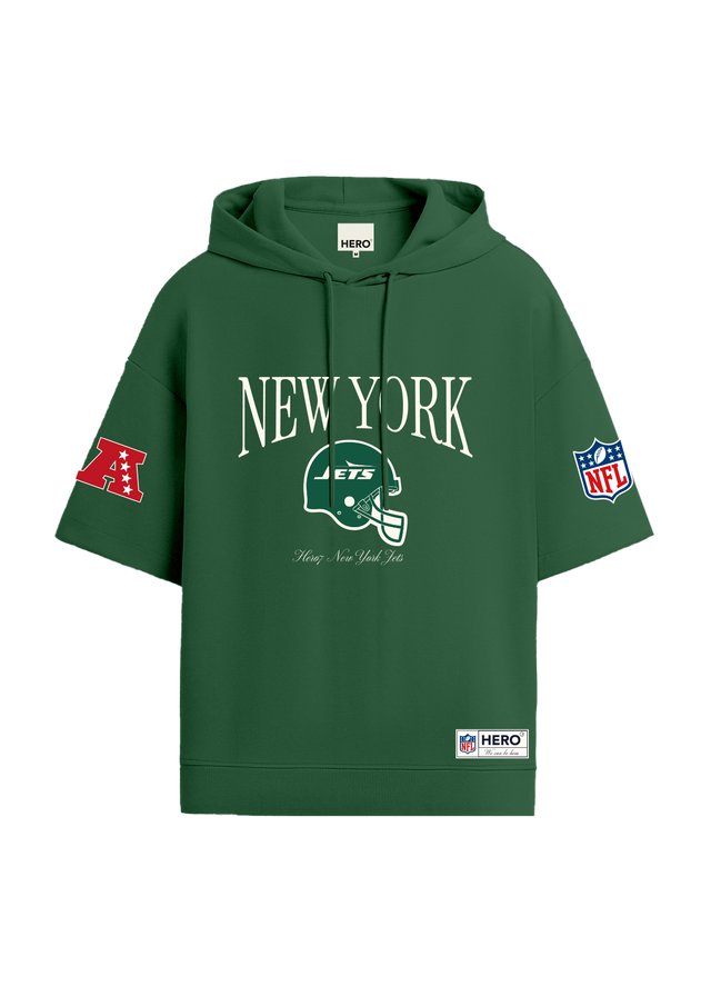 SWEAT À CAPUCHE JETS SWEATER - BASIL - FLEE