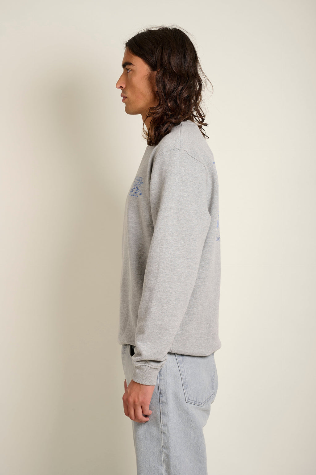 SWEAT ADRILLE - GREY MELANGE - FLEE