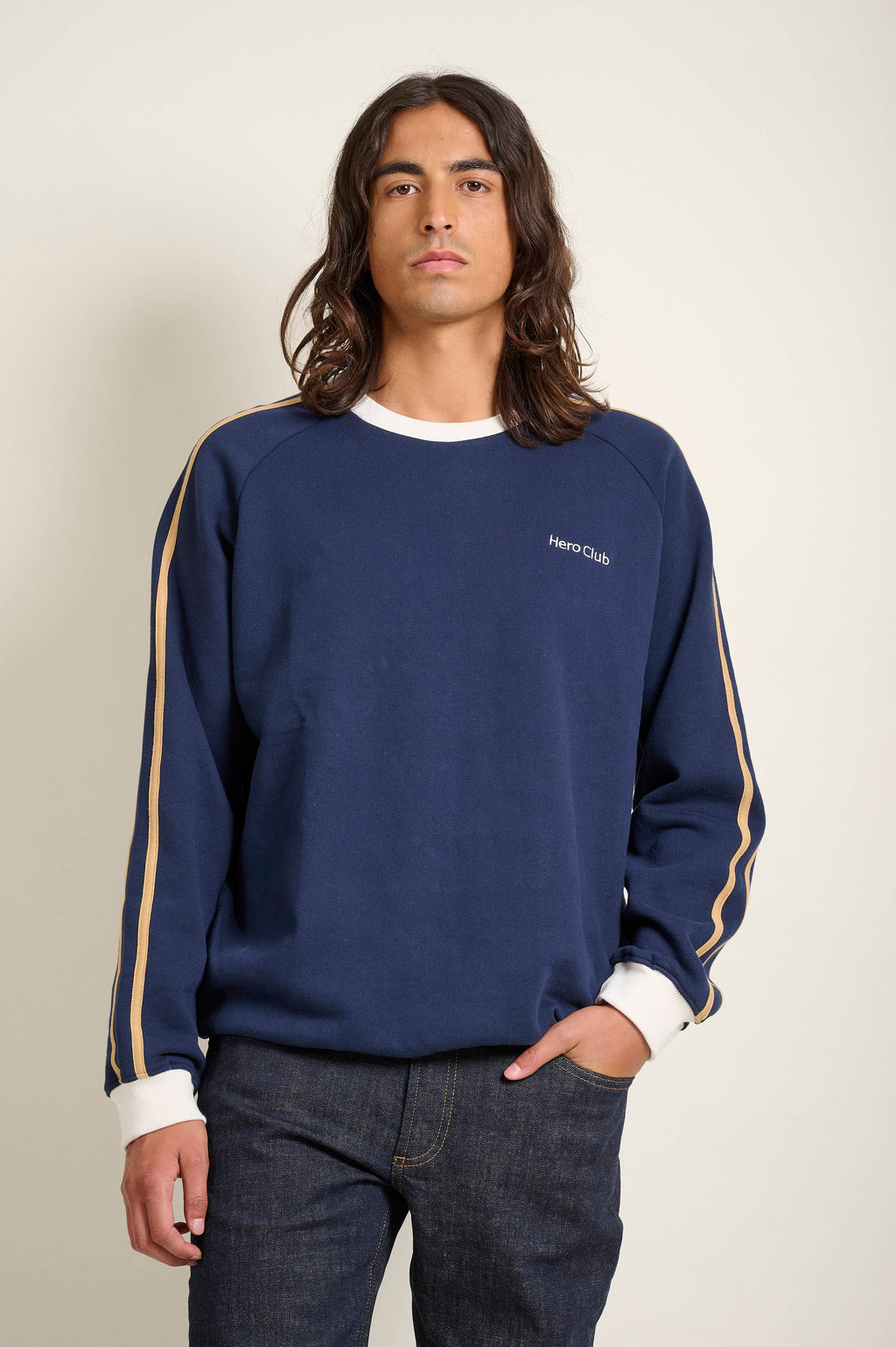 ALMORE SW DARK NAVY FLEE