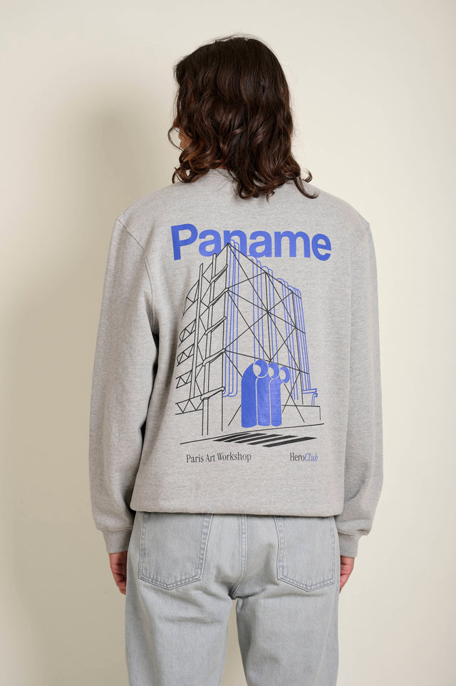 SWEAT ANDREA - GREY MELANGE - FLEE