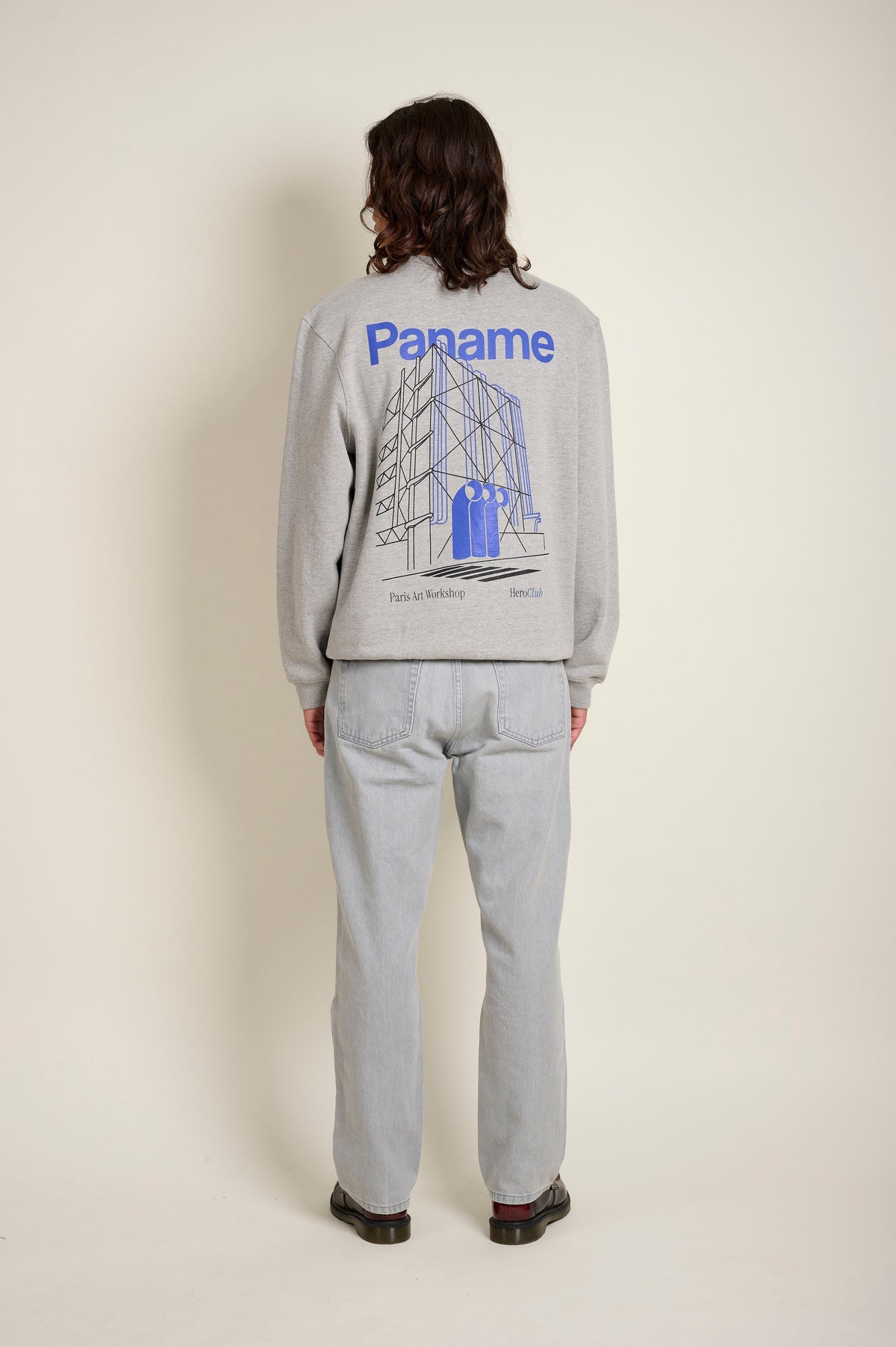 SWEAT ANDREA - GREY MELANGE - FLEE