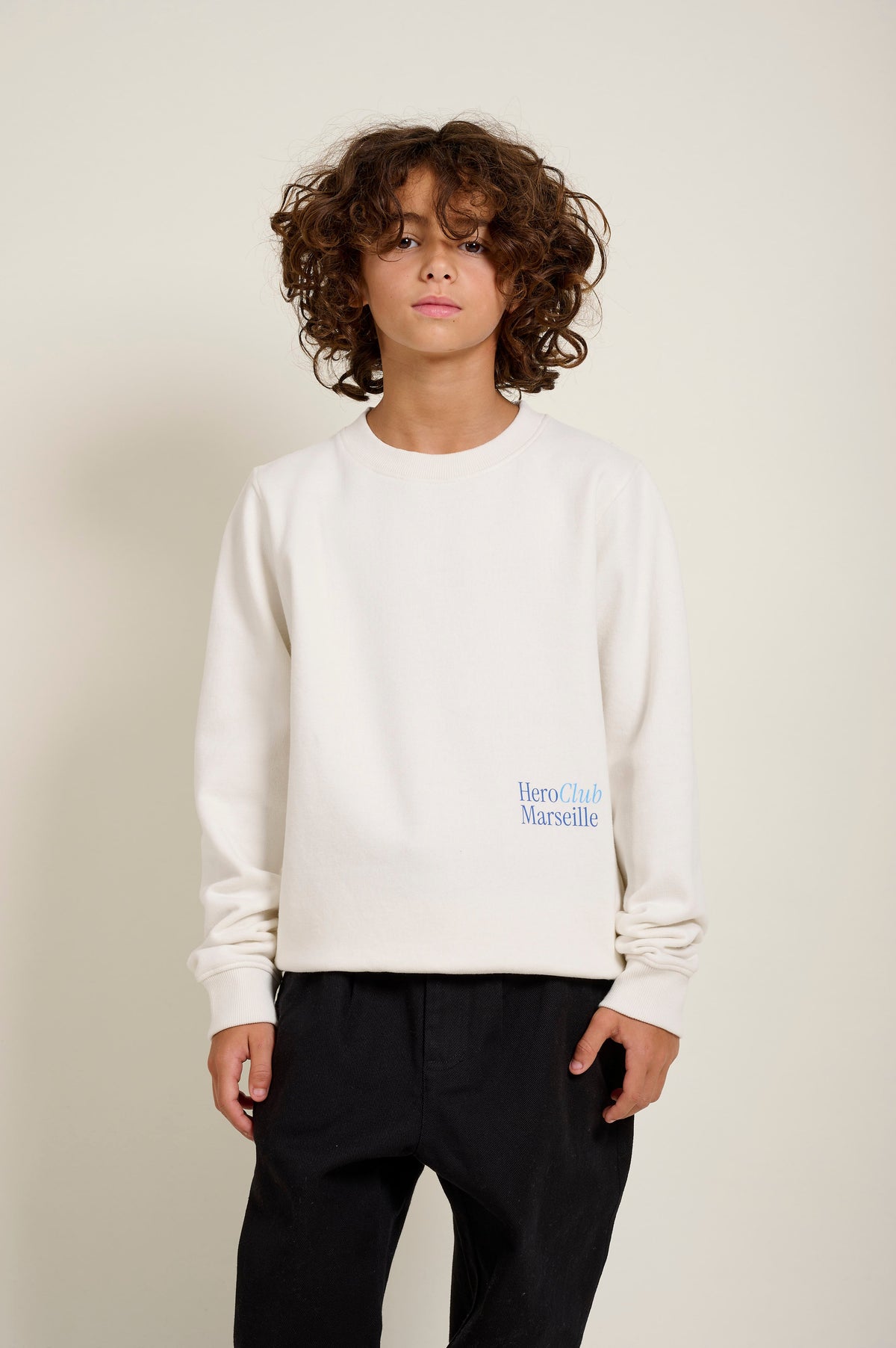 SWEAT DONA KID - OFF WHITE - FLEE
