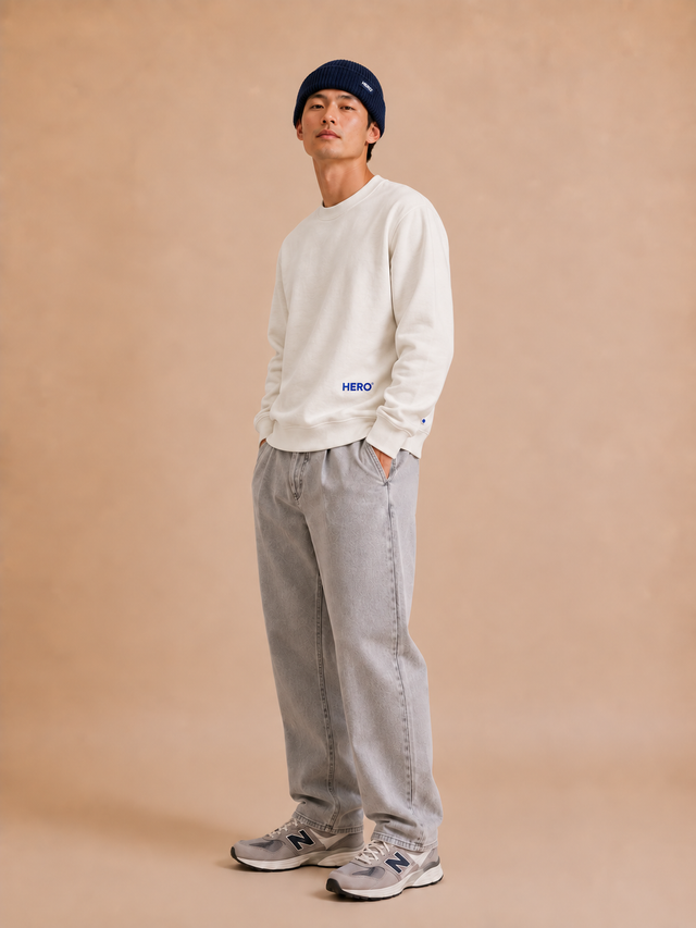 SWEAT MARSEILLE  - OFF WHITE