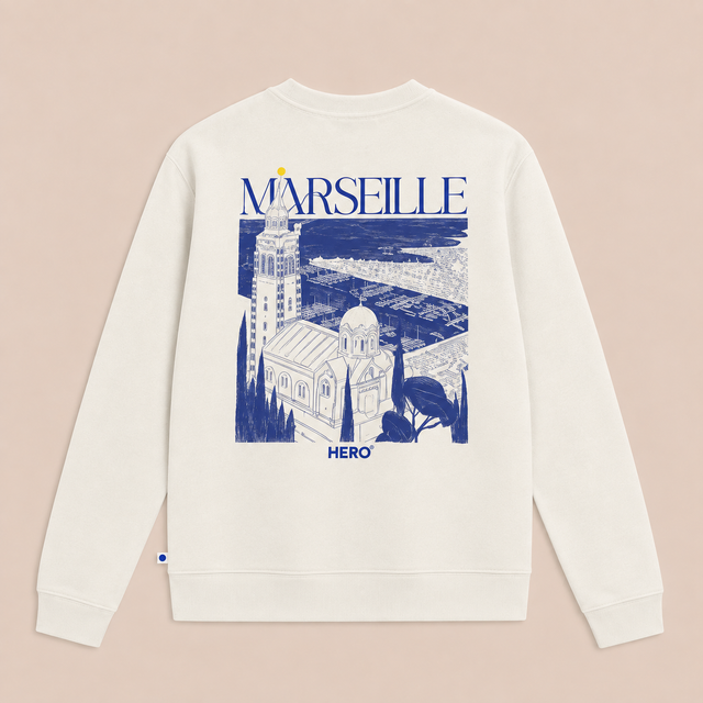SWEAT MARSEILLE  - OFF WHITE