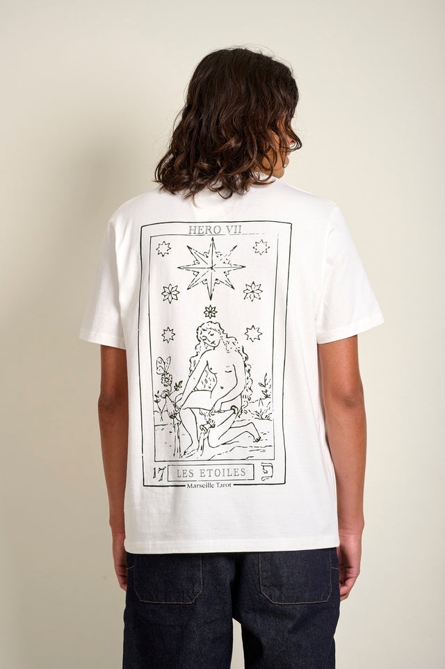 ABEL TEE OFF WHITE TEESHIRT