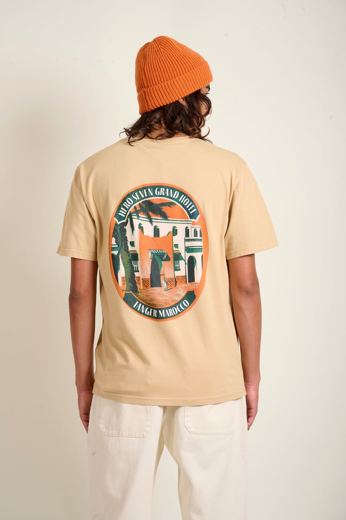T-SHIRT ALMAS - BEIGE - TEESHIRT
