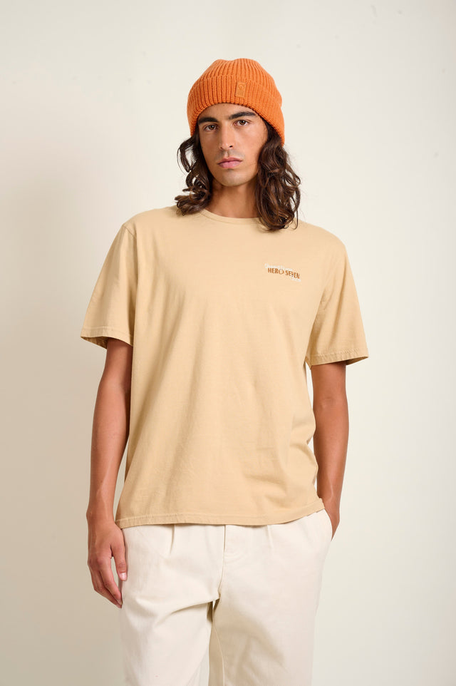 T-SHIRT ALMAS - BEIGE - TEESHIRT