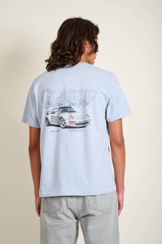 ASAEL TEE ORIZON BLUE TEESHIRT