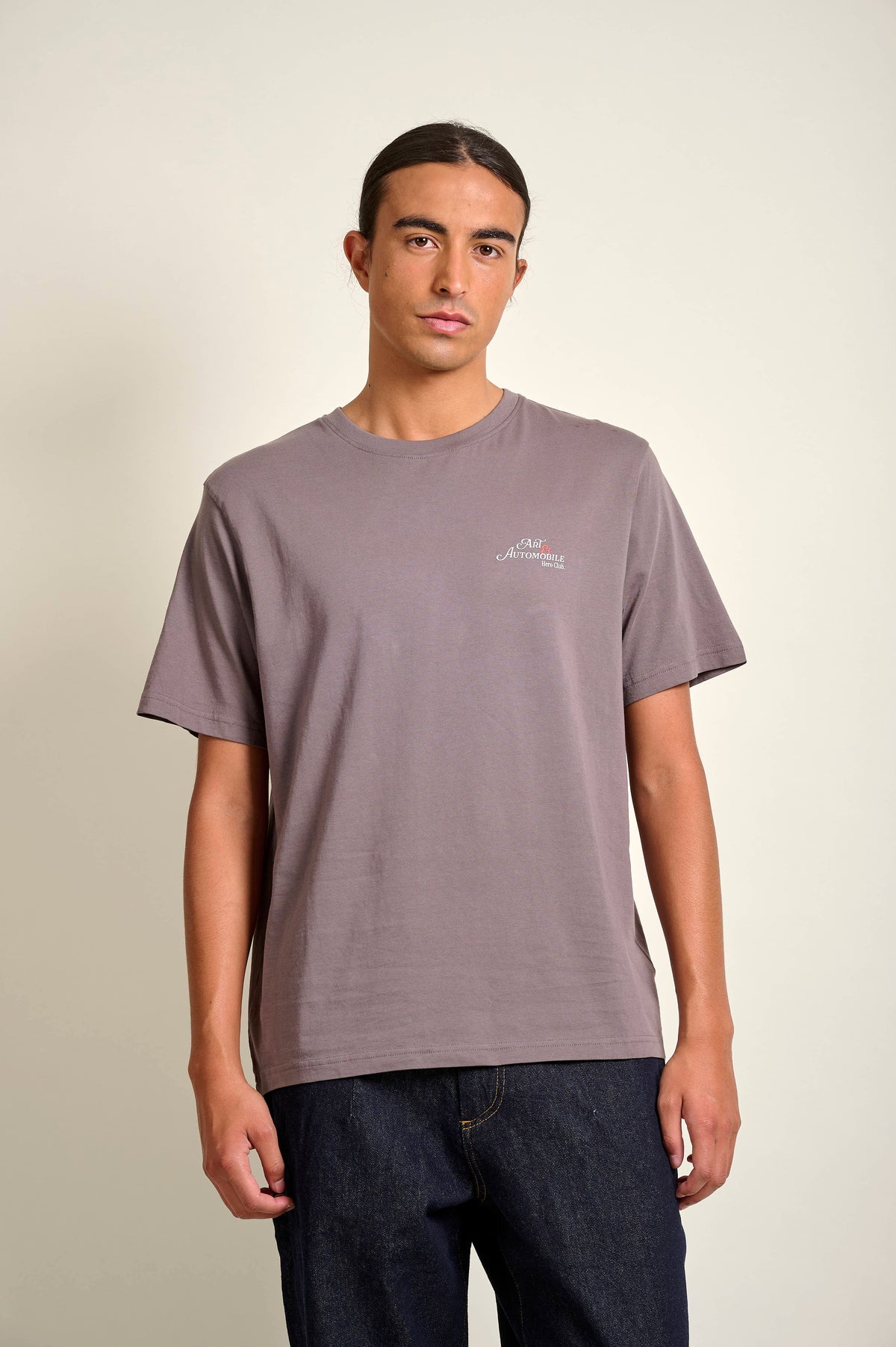 T-SHIRT ASHER - CEMENT - TEESHIRT