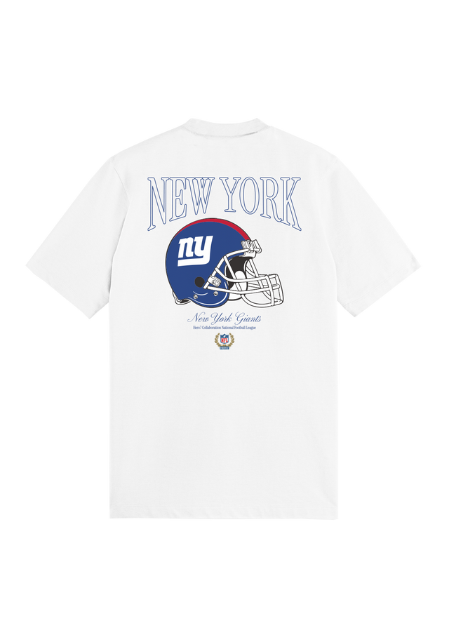 T-SHIRT GIANTS HELMET TEE - WHITE - TEESHIRT