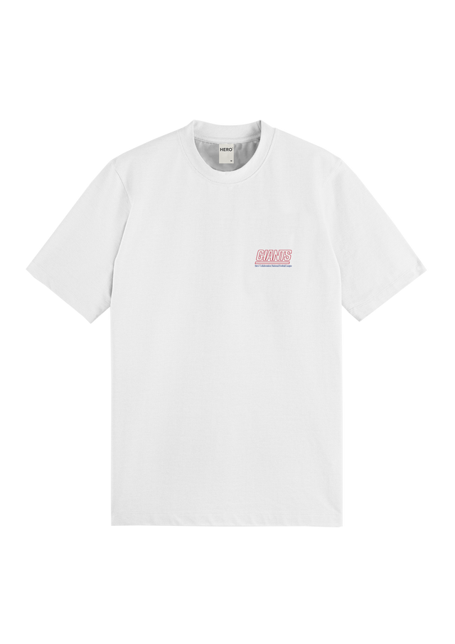 T-SHIRT GIANTS HELMET TEE - WHITE - TEESHIRT