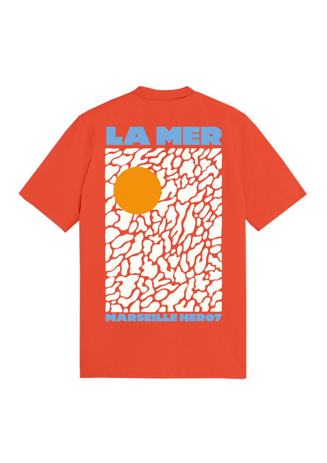 T-SHIRT LA MER TEE KID - TANGERINE - TEESHIRT