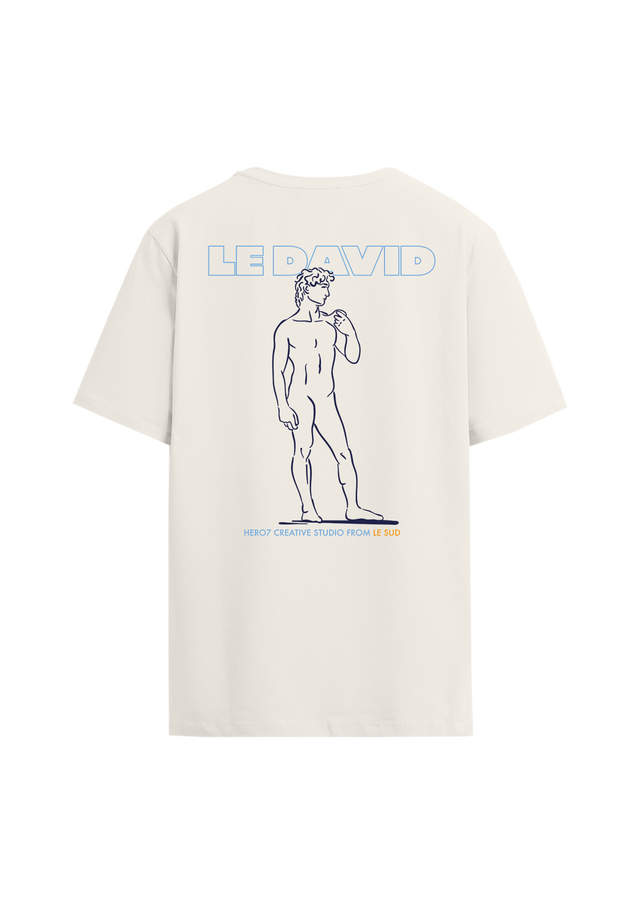 T-SHIRT LE DAVID - OFF WHITE - TEESHIRT