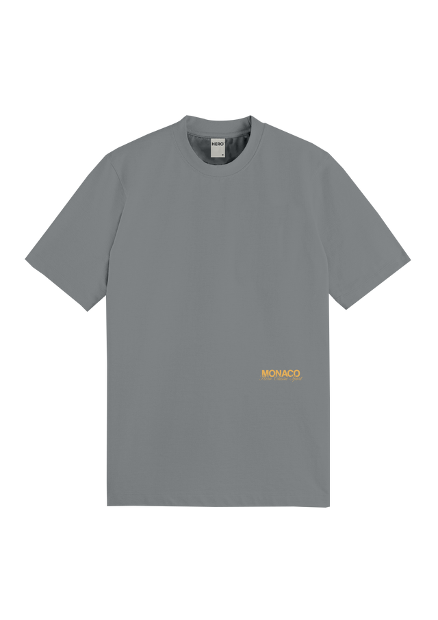 T-SHIRT LE VIRAGE - ACIER - TEESHIRT