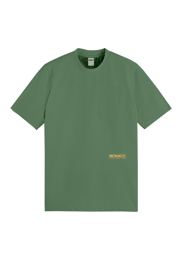 T-SHIRT LE VIRAGE - BASIL - TEESHIRT